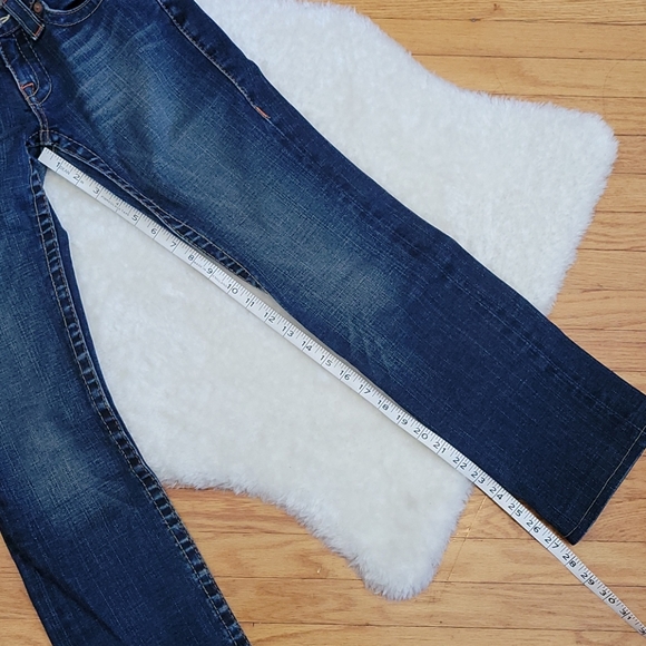 True Religion Dark Wash Jeans (altered) - Picture 6 of 15